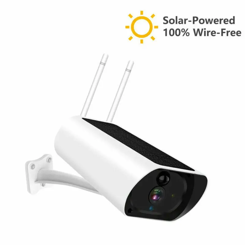 Wifi 4G Wireless 1080P Solar Power IP Camera CCTV Security Night Vision Outdoor