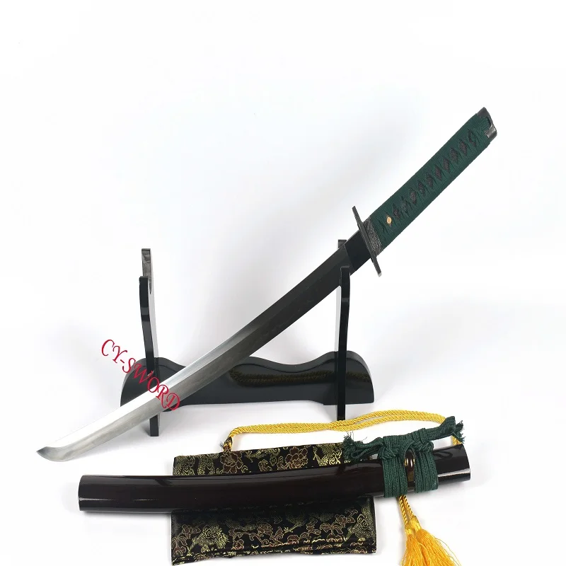 Боевая глина закаленная искусственная сталь искусственный меч Katana Shubo Zukuri