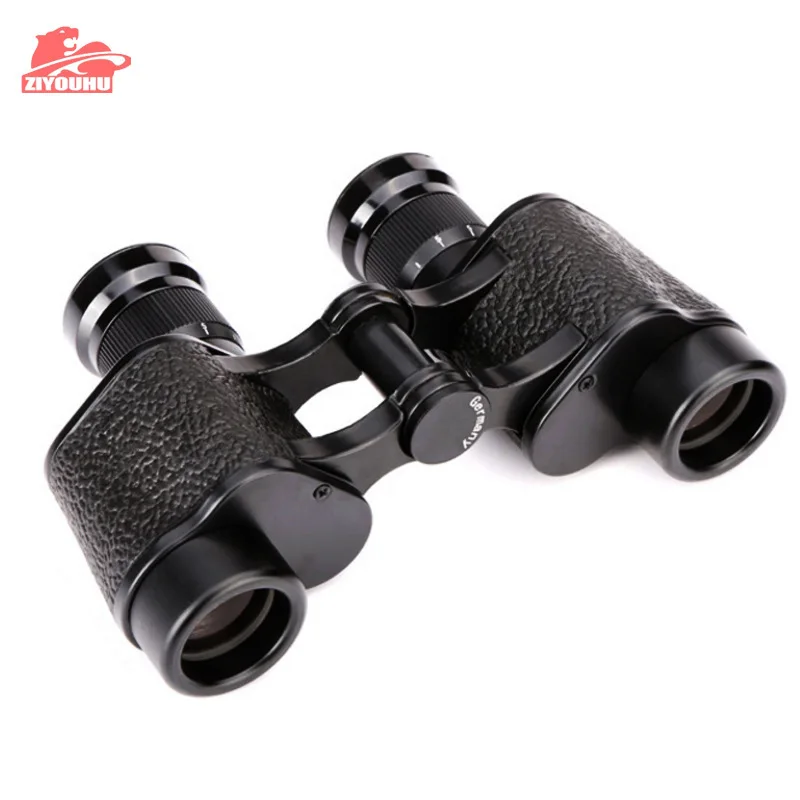 ZIYOUHU 6X24 Original Germany Military Binoculars Full-metal Telescope Hd High Quality Nitrogen waterproof with Leather Bag