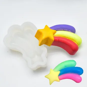 

Big Rainbow silicone mold cake decorating tools confeitaria moldes de silicone fondant cake mold baking tools