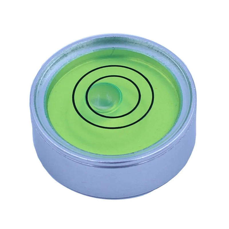 

QASE Mini Spirit Level Bubble Round Bubble Level for Washing Machine Refrigerator Size 25*9mm
