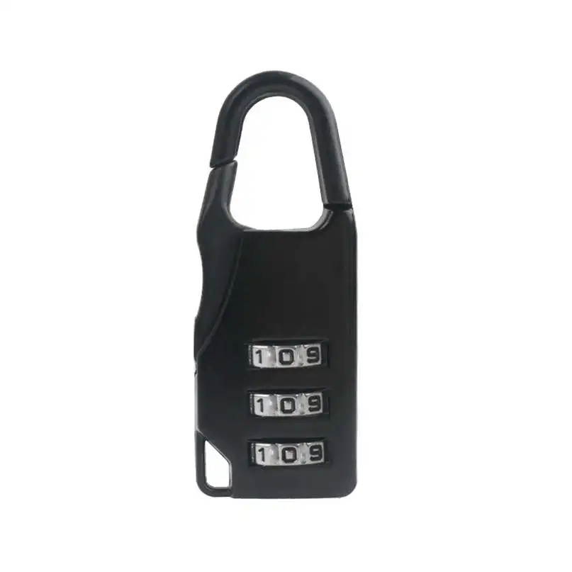 

1pcs Mini Password Lock for Luggage Toolbox Golf Bag Tackle Box Key Ring Mini Password Lock for Luggage Toolbox free shipping@40