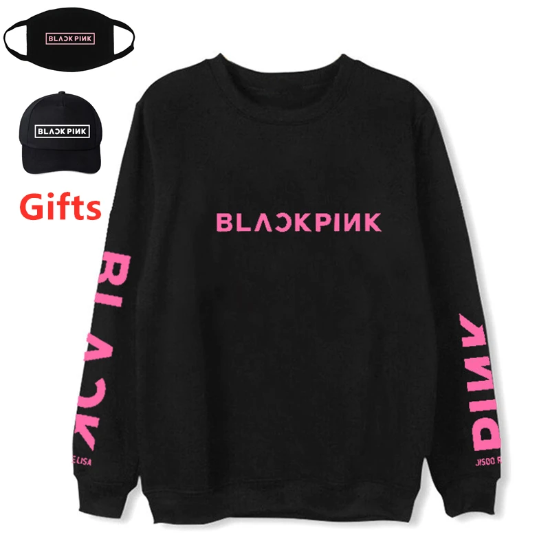 

Cap&Mask as gifts Blackpink JIsoo Jennie Kim Rose LISA Hoodies Kpop Kawaiihip hop DJ Rapper Dancer Sweatshirts