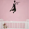 Dessin animé joueur de basket-ball Dunk autocollant mural pour la maison décorative vinyle salon décoration murale Stickers interrupteur autocollants ► Photo 2/6