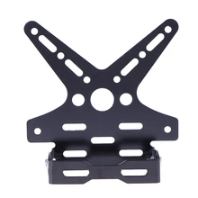 Universal Motorcycle License Plate Holder Aluminum Alloy Mount Bracket Adjusted Number Plate Cover High Quality