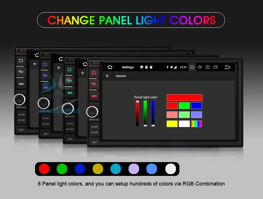 Discount 2 Din 7"Universal DAB+ Sat Navi Android 8.0 Autoradio GPS MP3 WiFi OBD2 DVB-T2 DVR 3G USB Bluetooth DTV-IN 3G RDS Car Stereo 7