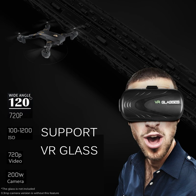 Селфи Дрон с Камера visuo Xs809w Xs809hw RC дроны Wi Fi FPV Quadcopter Вертолет Радиоуправляемые