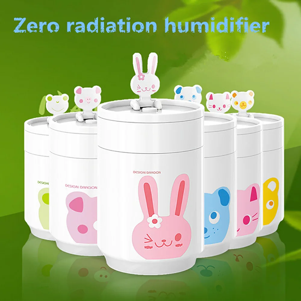 

Mini Cartoon USB Portable Air Humidifier Ultrasonic Cute Coffee Cup Essential Oil Aroma Diffuser Home Office Mist Maker Fogger