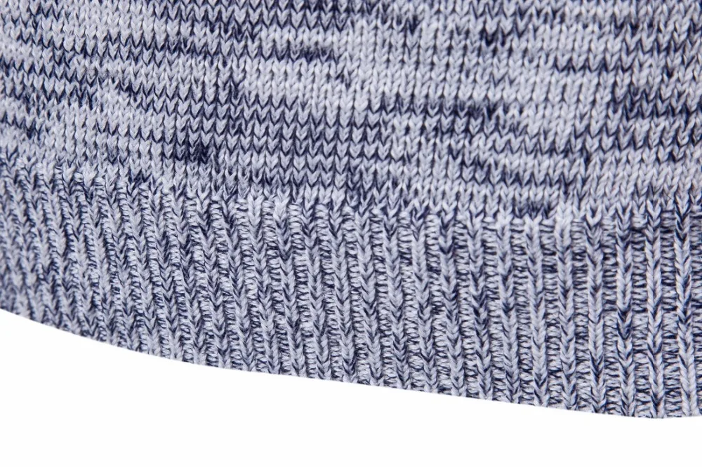 Ленивый Стиль 2018 осень Свитер с длинными рукавами Для мужчин градиент рампы Повседневная одежда пуловер Для мужчин свитера плюс Размеры