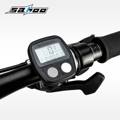 Sunding Bike Cycling Bicycle Computer Odometer Speedometer 14Function