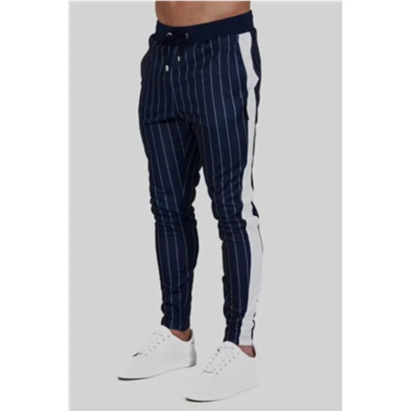 Striped zipper Jacket Coat Men Jackets Men (8)