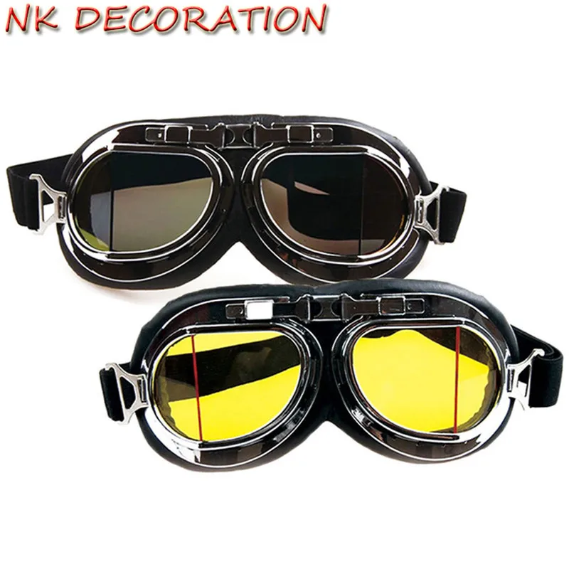 

NK DECORATION Vintage Eyewear Steampunk Goggles Glasses Welding Gothic Cosplay Cool Goggles For Holiday Carnival Party Mask