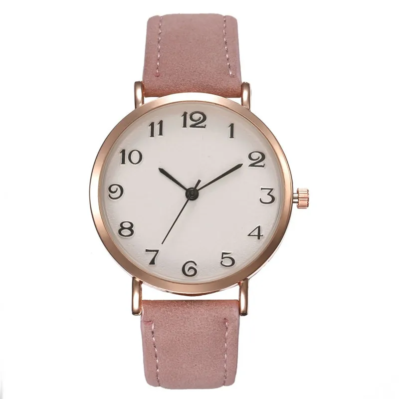 2019 Новые простые часы для отдыха relojes para mujer кварцевые темперамент личности