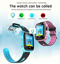 Smart Браслет с GPS WI-FI трекер дети интеллектуальные Часы SOS смартфон bluetooth GPS часы для ребенка Плавание SmartWatch