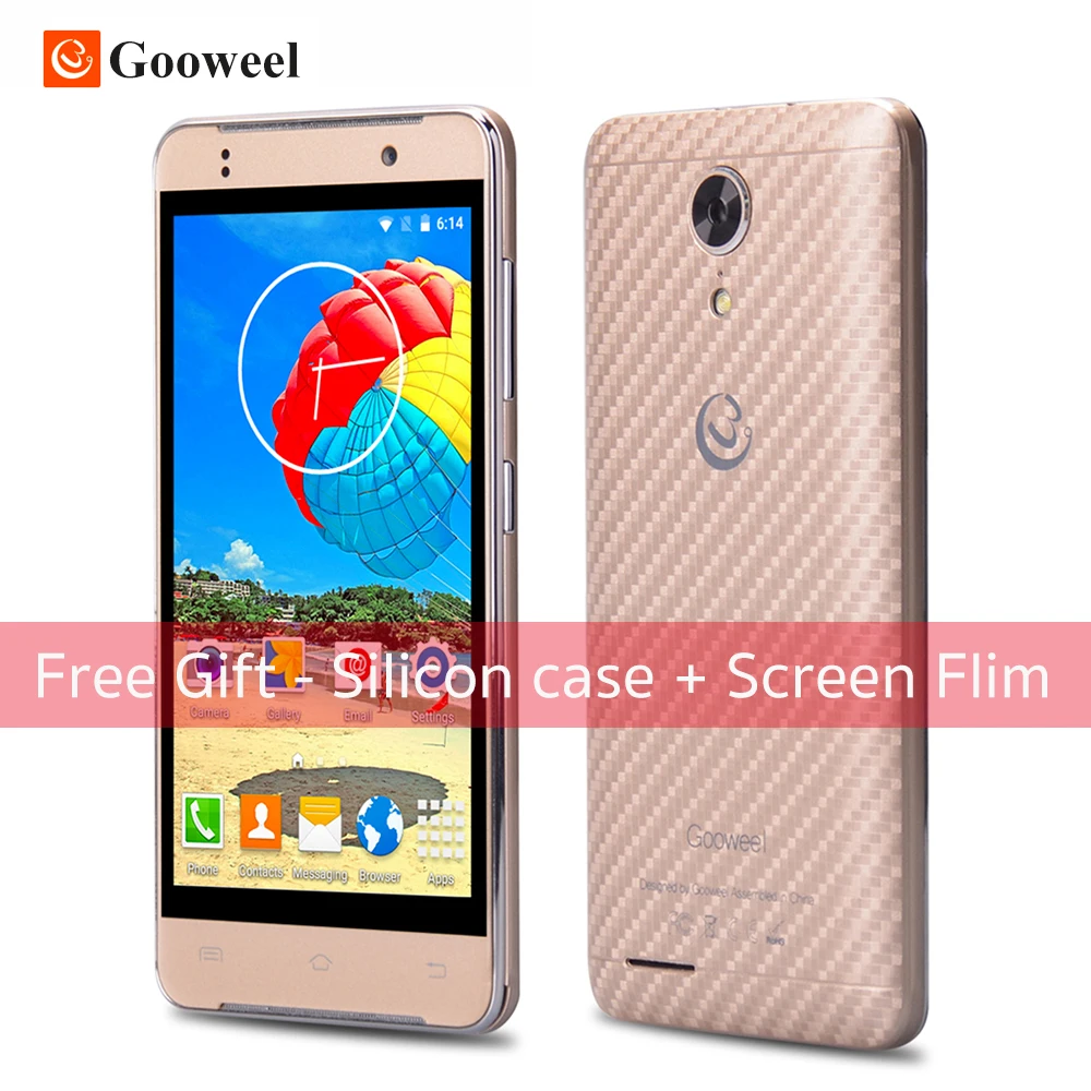 Original Gooweel M9 mini smartphone 4 5inch IPS mobile phone MT6580 Quad Core Android 5 1
