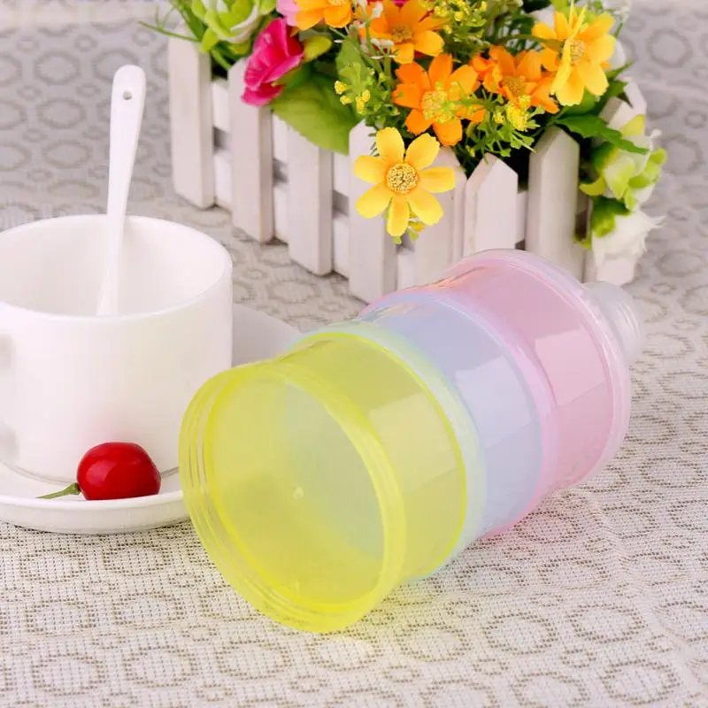 MB0006 3 Layers Portable Milk Powder Formula Dispenser Food Container Storage Feeding Box  Container Pot for Baby Kid Toddler (9)