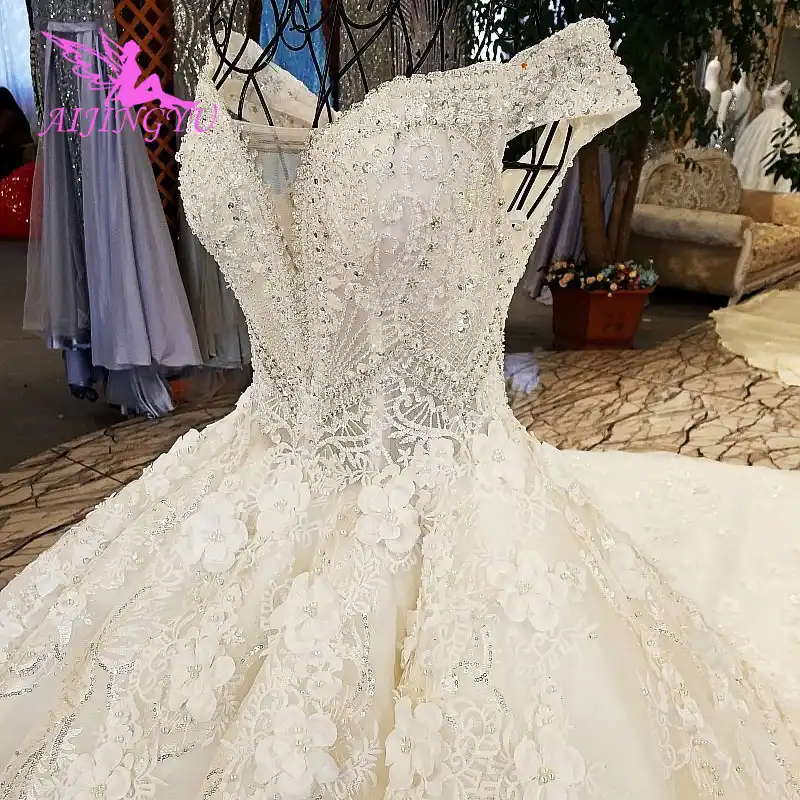 western wedding gown