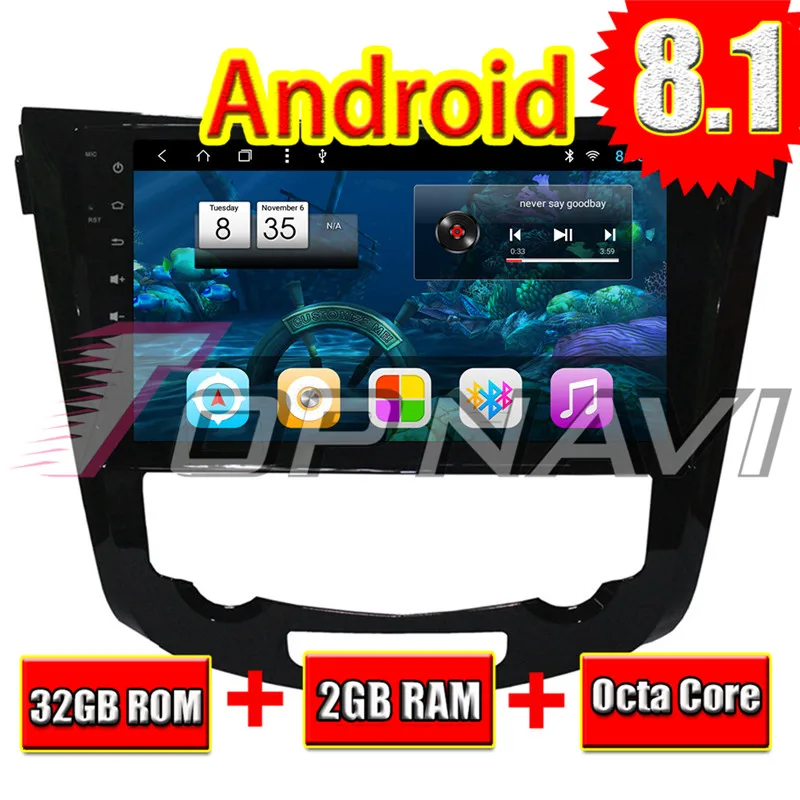 matrix for TV For Nissan X-Trail 2014