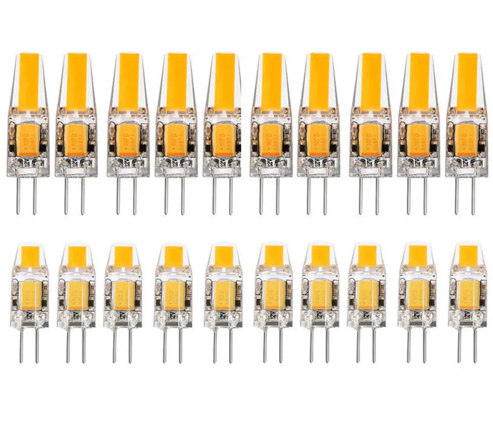 G4 светодиодный светильник, двухконтактное основание, G4 светодиодный 12 В AC/DC COB светильник 3 Вт 5 Вт Высокое качество светодиодный G4 Лампа Капсула G4 COB лампа люстра лампа