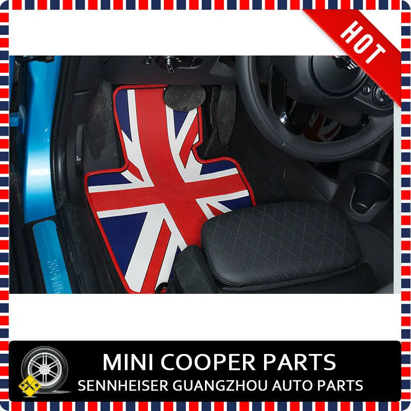Installed Union Jack Foot Pad