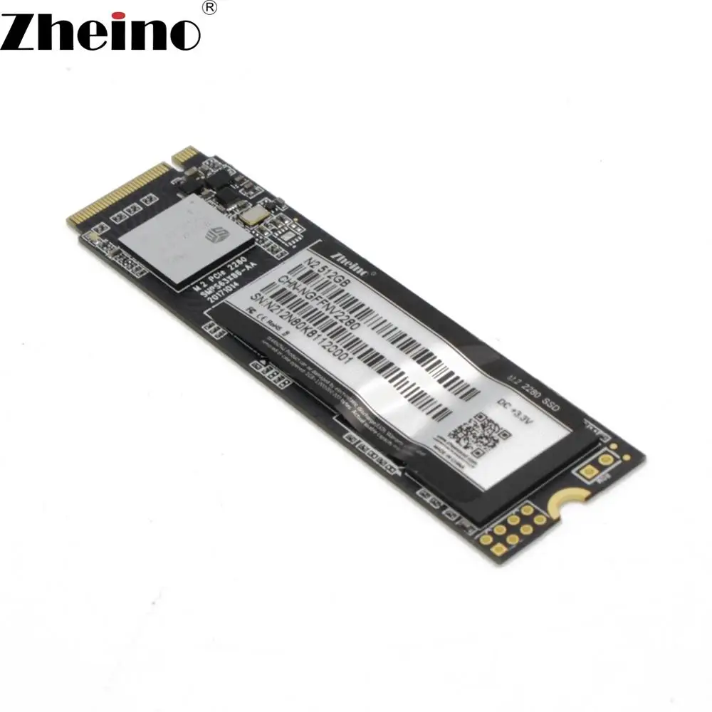 Zheino M.2 PICE 512 ГБ SSD NVME NGFF 2280 Внутренний твердотельный жесткий диск