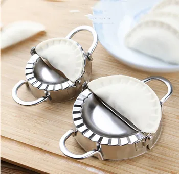 

dumpling skin wrapper mold dump machine kneading dumplings gadget 304 small Stainless steel Dumpling spout maker