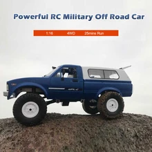 C24 RC автомобиль 1:16 4WD радио управление внедорожный мини автомобиль RTR Рок Гусеничный электрический багги движущаяся машина RC Автомобили Дети играть автомобиль