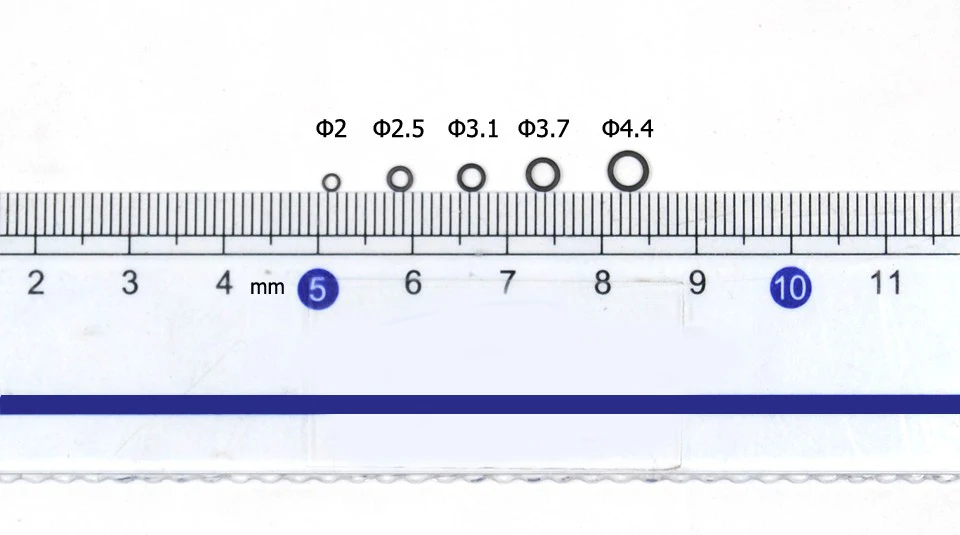 [30 шт.] плоское круглое матовое черное уплотнительное кольцо для ловли карпа, наконечник для снастей, аксессуар 2 мм, 2,5 мм, 3,1 мм, 4 мм