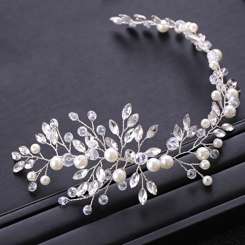 Silver Headbands  (4)