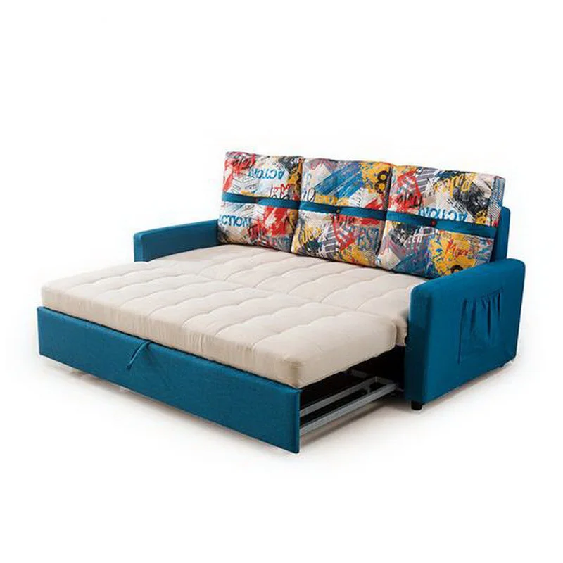  260323/200m*175cm/Thicker stent/Foldable sofa bed/Lazy living room leather art sofa furniture/Home 