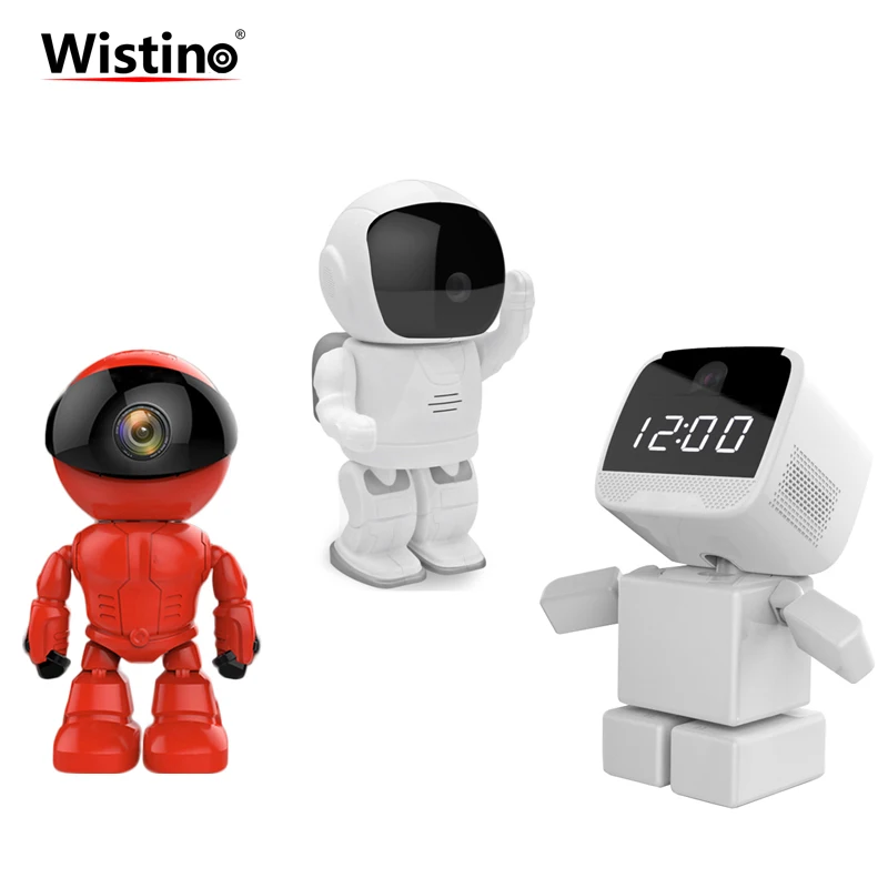Wistino 960P 1.3MP робот камера wifi детский монитор беспроводная CCTV ip ИК светодиоды