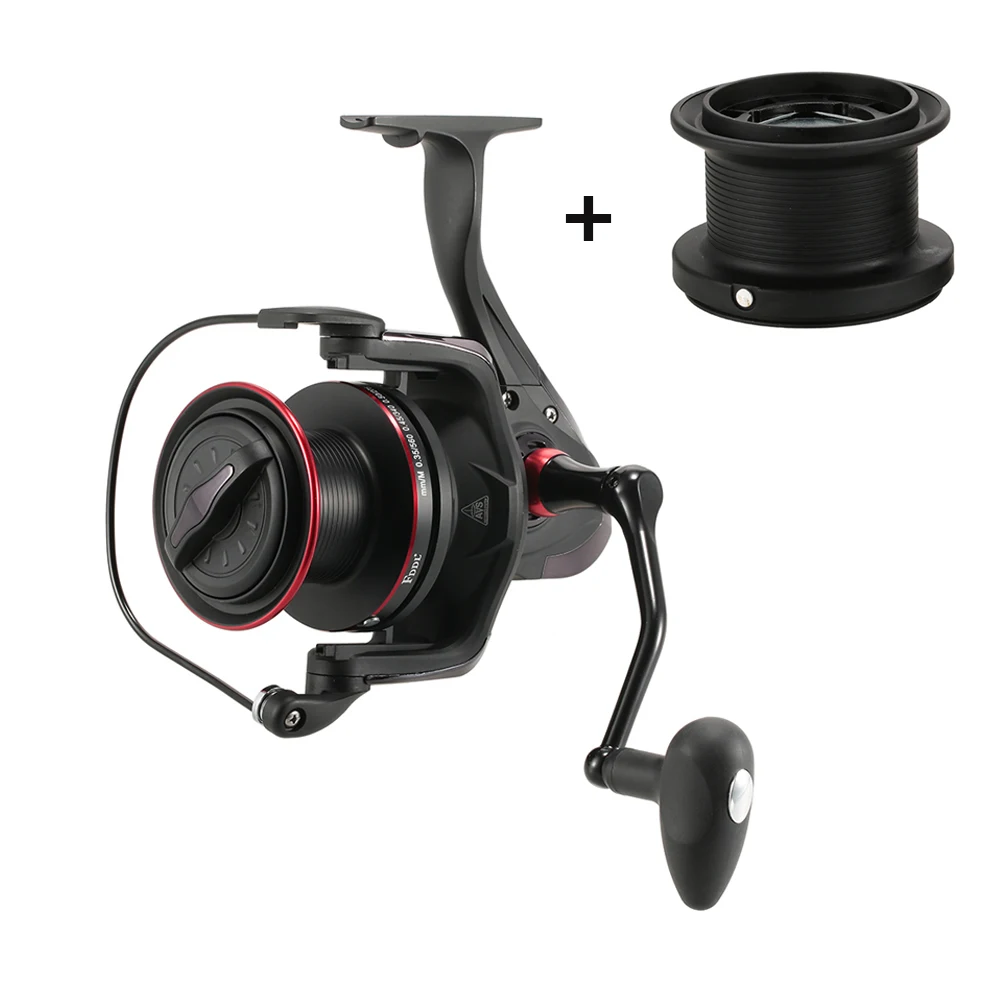 

FDDL XGT-7 Carp Fishing Reel Spinning Reel 13+1BB Ball Bearings 4.1:1 Free Spare Spool Left Right Fishing Reel Pesca Saltwater
