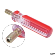 Красный прозрачный Императорский блок резьба коаксиальный кабель ТВ Squeeze F Booster вставка соединителя линия инструмент против скольжения MAY28