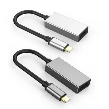 

USB Type C to HDMI Adapter Male to Female 4K aluminum alloy Converter for Home Office Computer MacBook