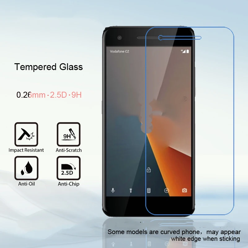 

OriWood For VODAFONE V8 N10 V10 2.5D HD 9H Front Ultra-thin Scratch Proof Tempered Glass Smart Screen Protector Protective Film