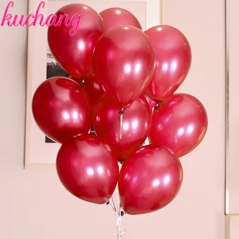 5/10 piezas de vino de Borgoña rojo de látex Globos de cumpleaños boda fiesta decoración de la boda decoración fiesta inflable Globos Ba 5/10 piezas de vino de Borgoña rojo de látex Globos de cumpleaños boda fiesta decoración de la boda decoración fiesta inflable Globos Ba