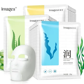 

Images 60Pcs Beauty Aloe Vera Refreshing Facial Mask Moisturizing Refreshing Oil Control Moisturizing Snail Seaweed Mask