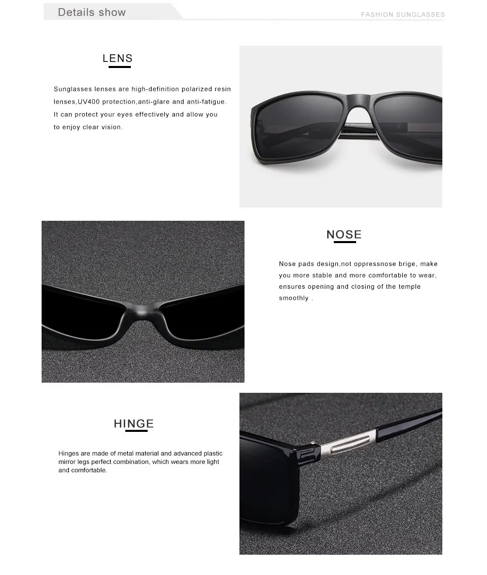 KINGSEVEN Polarized Sunglasses Men's Driving Shades Male Sun Glasses For Men Original Luxury Brand Designer Oculos