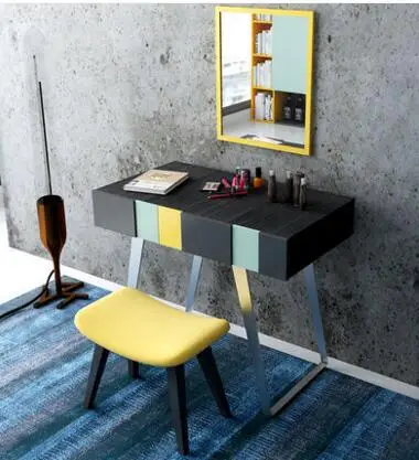 

Princess makeup table multi-function cosmetic table economy type