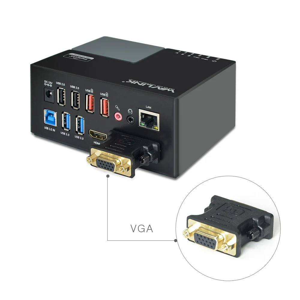  Universal Docking Station Wavlink External USB 3.0 Dual Video DisplayLink USB HUB Full HD 1080P 204
