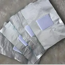 100 шт./упак. алюминиевая серебряная фольга ногтей Обертывания дизайн ногтей замочить от акрилового УФ гель-лака Инструменты для удаления