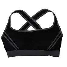 Женский бесшовный мягкий спортивный бюстгальтер укороченный топ женские майки для бега спортивный жилет