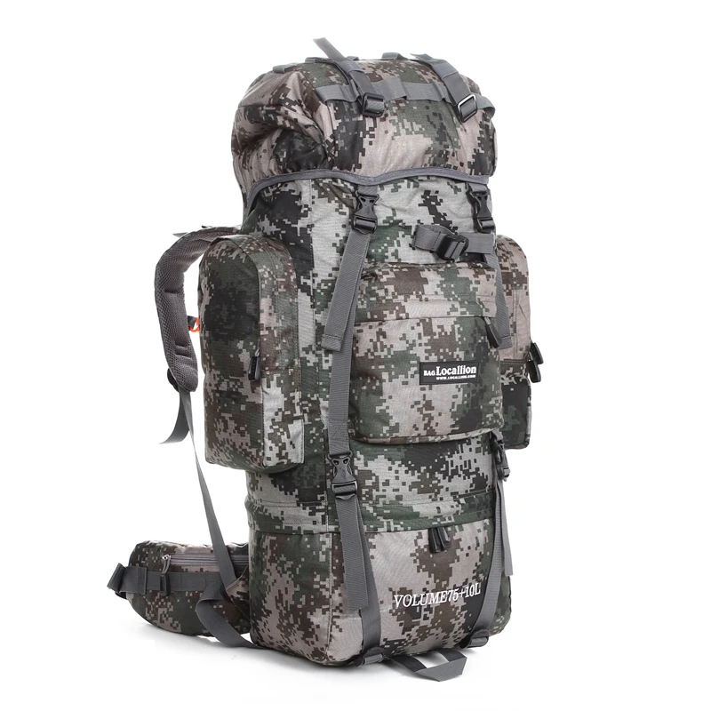 

2019 New Unisex Backpack 85L Nylon Women Travel Backpacks Brand Item Organizer Big Capacity Double Shoulder Bag Men Rucksack 201