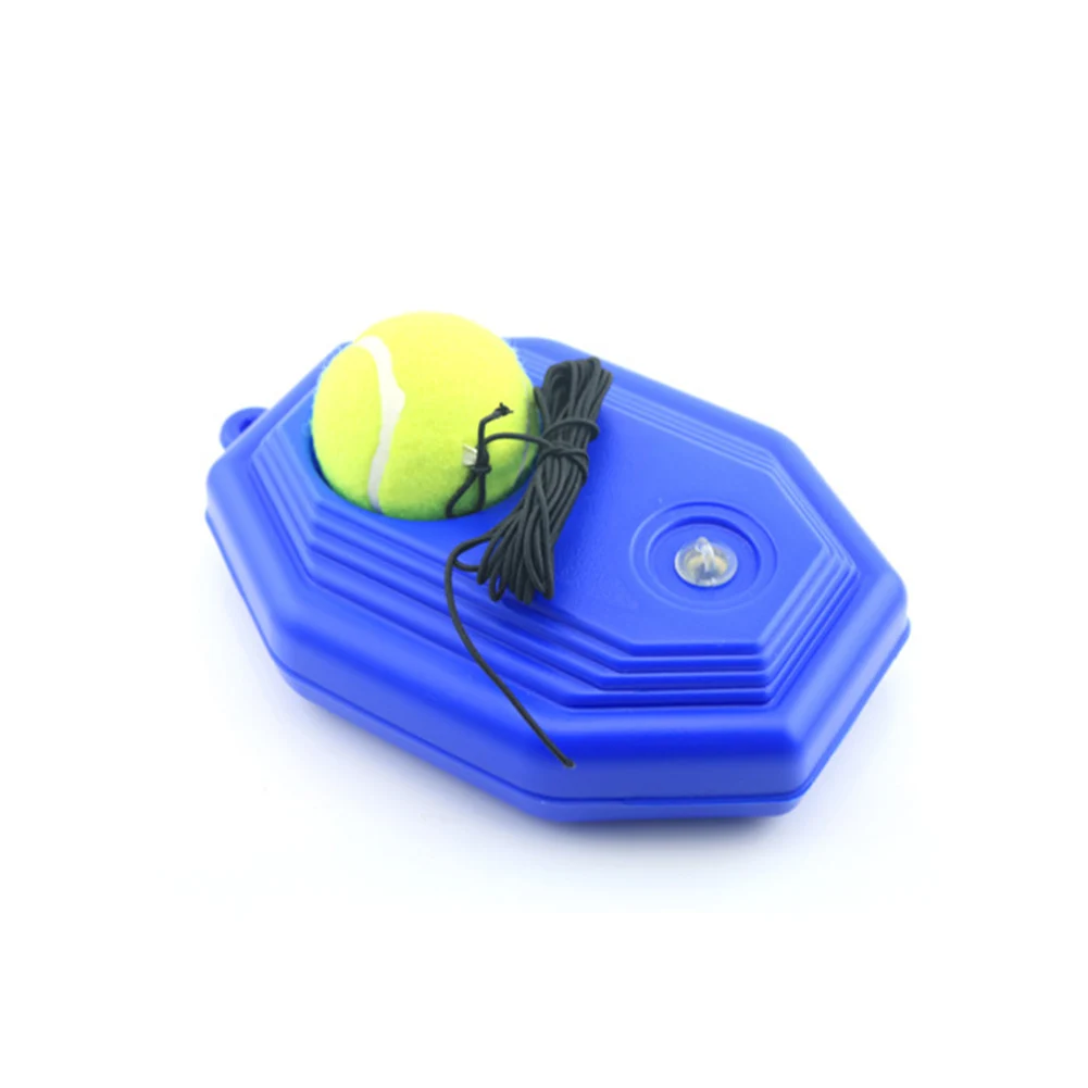 Мячи назад база Спорт самоисследование эластичный канат теннис мяч спарринг устройство обучение инструмент отскок мяч упражнения теннис