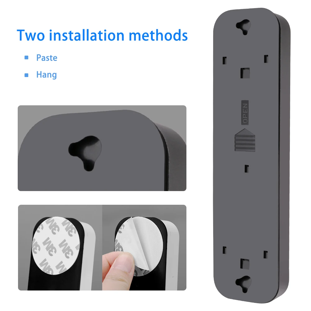 Мини 5-светодиодный Ночной светильник под шкаф нажимной светильник на батарейках беспроводной настенный светильник для лестницы ванной прикроватный светильник