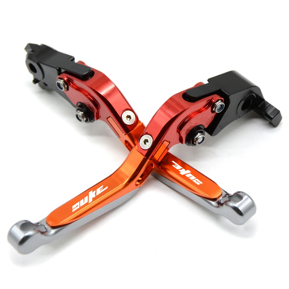 Для KTM DUKE 200 RC125-, DUKE 390 RC390 2013-, DUKE 200 RC200- Мотоцикл с ЧПУ алюминиевые тормозные рычаги сцепления