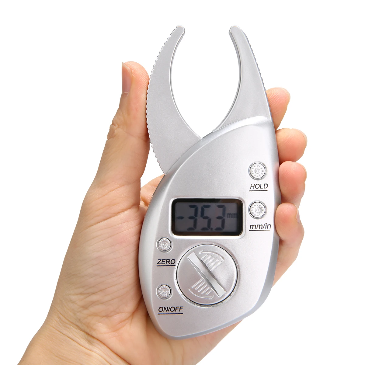 1pc Body Fat Caliper Tester Scales Fitness Monitors Analyzer Digital Skinfold Measuring instruments Electronic Fat Measure