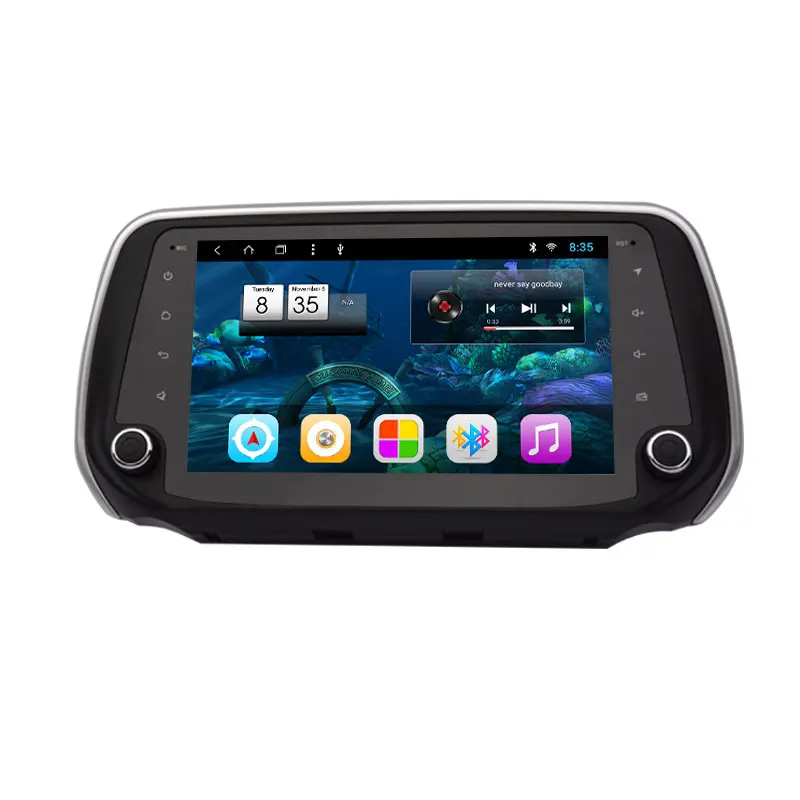 Sale Roadlover 2Din Car Radio Android 8.1 / Android 9.0 Multimedia Player For Hyundai I30 2017 2018 GPS Navigation 9" HD Autoradio 1
