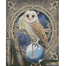 Пользовательские, 5D алмазов картина вышивки крестом, DIY Diamond вышивка, сова, Животные, Алмазная мозаика комплект, корабль, украшение стены, подарок