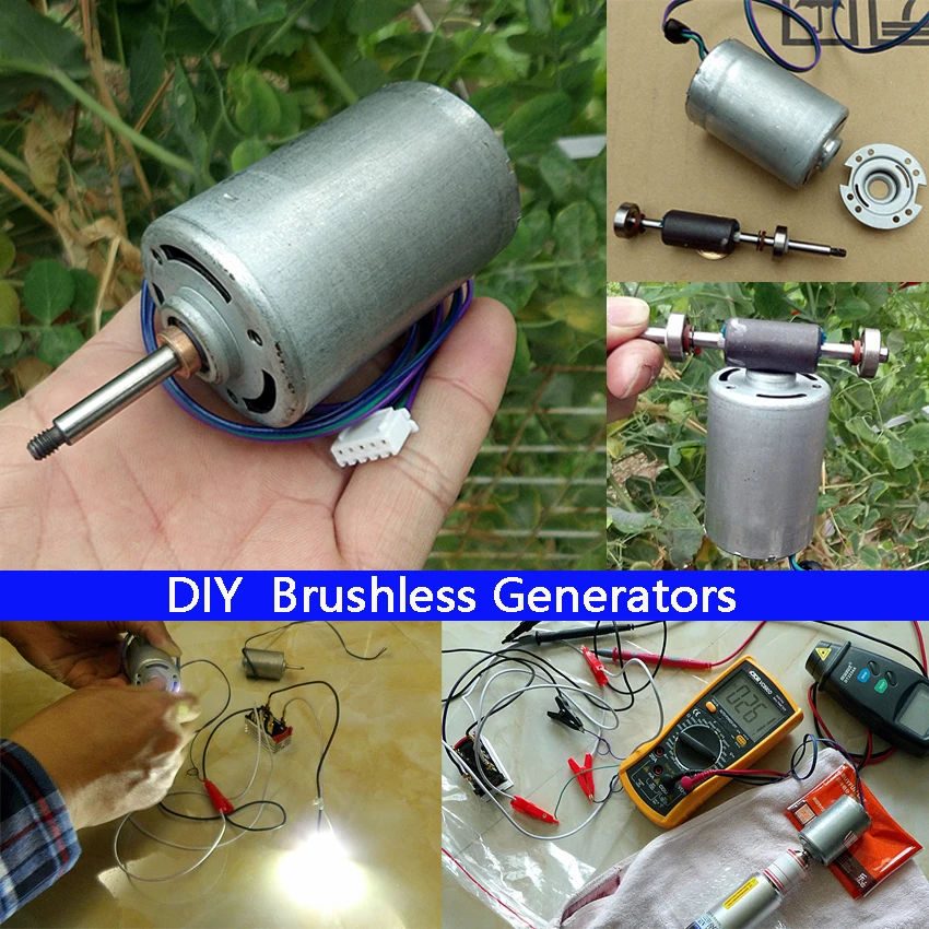 Brushless DC motor high-performance power generation DIY wind power, water power generation, manual power generation